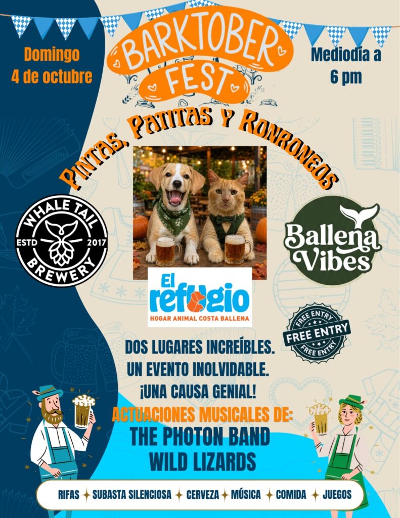 Barktoberfest 2026 | 4 de october | mediodía - 6 pm | Dos lugares increíbles
